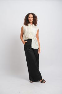 Blusa Ivone - Branco Listrado