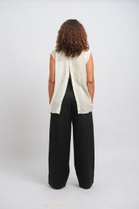 Blusa Ivone - Branco Listrado