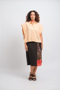 Blusa Carolina - Salmão Claro