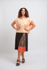 Blusa Carolina - Salmão Claro