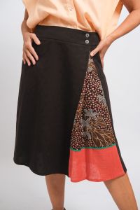 Saia Priscila - Preto