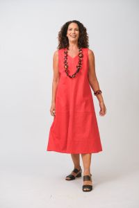 Vestido Francisca - Tomate