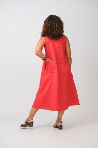 Vestido Francisca - Tomate