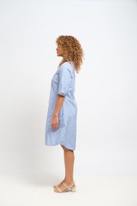 Vestido Isis - Listra Azul