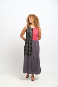 Vestido Edna - Estampa Preto