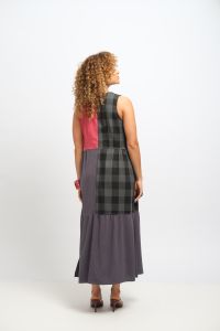 Vestido Edna - Estampa Preto