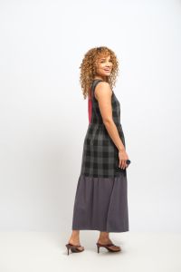 Vestido Edna - Estampa Preto