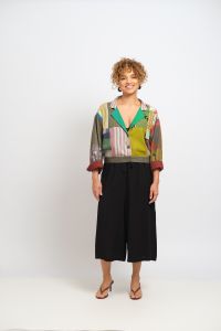 Jaqueta Leonor Dupla Face - Multicor