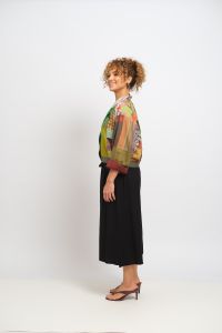 Jaqueta Leonor Dupla Face - Multicor