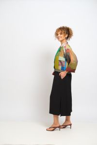 Jaqueta Leonor Dupla Face - Multicor