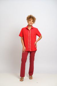 Calça Mônica - Vermelho
