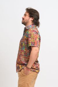 Camisa Marcos - Estampa Bilhete Verde