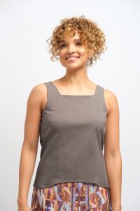 Blusa Tânia - Cinza
