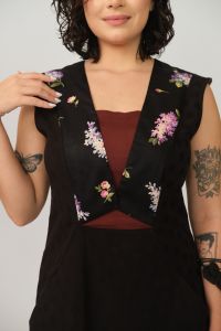 Vestido Lilian Midi - Preto