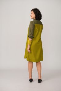 Vestido Josefa Midi - Verde Oliva