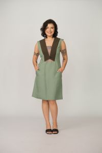Vestido Lilian Midi - Verde Claro