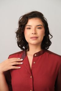 Vestido Josefa Midi - Vinho