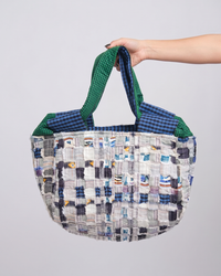 Bolsa Planeta - Azul e Verde