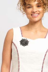 Broche Radia - Preto