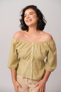 Blusa Rose - Verde Água