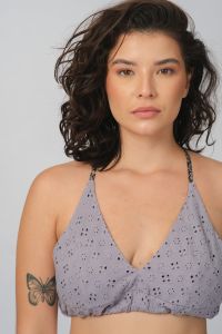 Blusa Melissa - Cinza