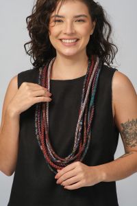 Blusa Florentina Drapeada - Preto