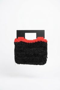 Bolsa Alfa - Preto e Vermelho