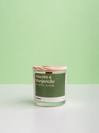 Foto do produto Vela Aromática Copo Alecrim e Manjericão 180g