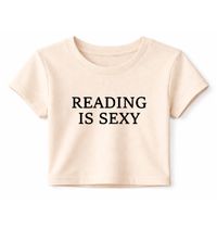 Foto do produto Baby Tee Reading is Sexy