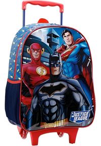 Foto do produto Mochila De Rodinhas Liga Da Justiça 16 Xeryus 11850 Cor Água