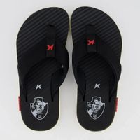 Foto do produto Chinelo Kenner Kivah Dub Vasco Preto/branco Original