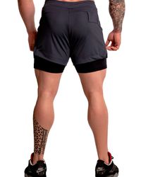 BERMUDA MOVE COMPRESSION CINZA