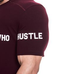 CAMISETA WORLDWIDE VINHO