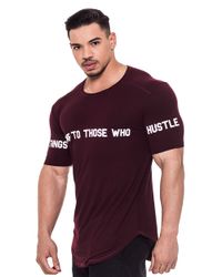 CAMISETA WORLDWIDE VINHO