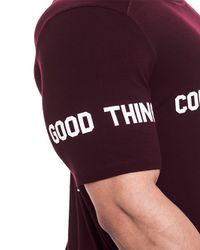 CAMISETA WORLDWIDE VINHO