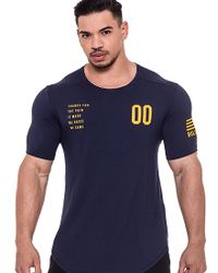 CAMISETA BOSS AZUL