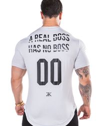 CAMISETA BOSS CINZA