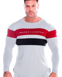 CAMISETA MANGA LONGA BLOCK MESCLA