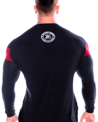 CAMISETA MANGA LONGA BLOCK PRETA