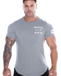 CAMISETA CRUZ CINZA
