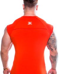 CAMISETA ROCK VERMELHA