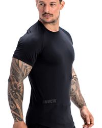 CAMISETA DRY INVICTO LIMITED PRETA C-001