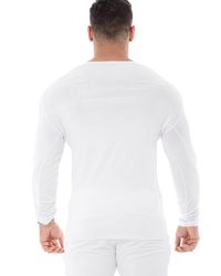 CAMISETA MANGA LONGA PLATINUM WHITE CLEAN