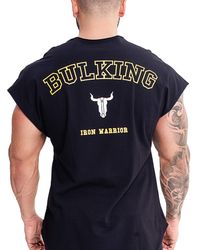 CAMISETA IRON WARRIOR BULL PRETA