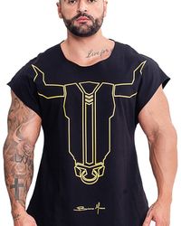 CAMISETA IRON WARRIOR BULL PRETA