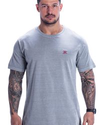 CAMISETA BASIC BULKING CINZA ESTONADO