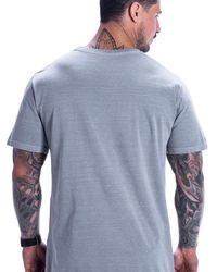 CAMISETA BASIC BULKING CINZA ESTONADO