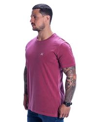 CAMISETA BASIC BULKING BORDÔ ESTONADO
