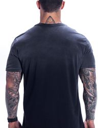 CAMISETA BASIC BULKING PRETA DEGRADÊ