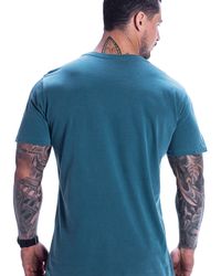 CAMISETA BASIC BULKING VERDE ESTONADO